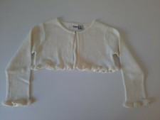 Bolero Cardigan Gilet Topo 2 ans Crème 