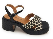 Sandale Plateforme 2Cm En Cuir