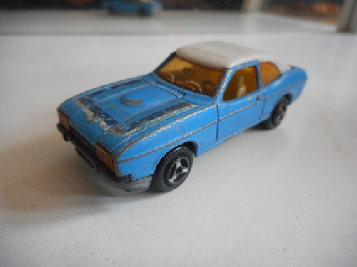 Majorette ford capri bleu - ford,