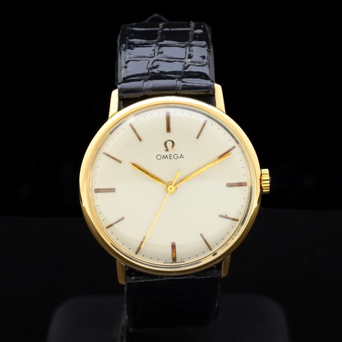 Omega 60s rose 33 mm - or,