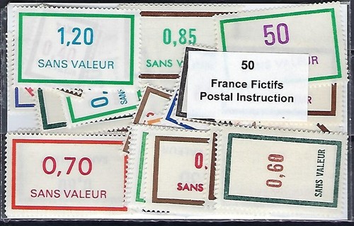 France timbres fictifs - france,