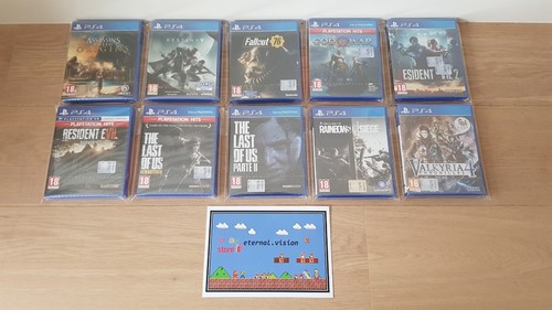 Ps4 bundle 10 games - of,