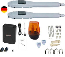 Ouvre-Portail Set pour Aile Double Tor Porte Jusqu'À 4m Et 400 KG