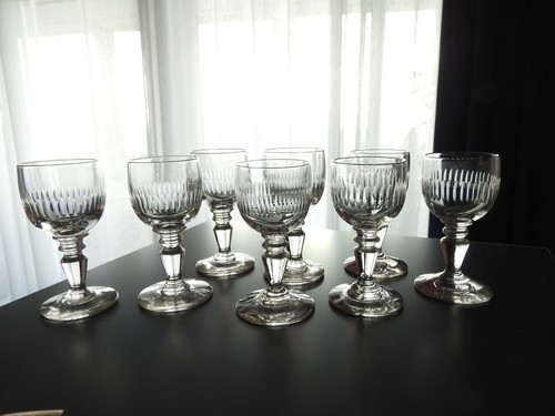 Anciens verres liqueur en - verres,
