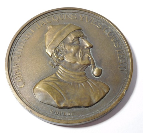 Medaille commandant cousteau - medaille,