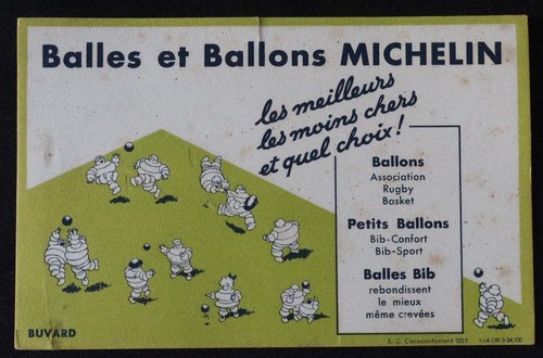 Buvard balles ballons - buvard,