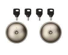 Lot de 2 serrures antivol utilitaire Meroni UFO Serrature 8092332415