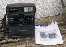 VÉRITABLE POLAROID MODÈLE 636 AUTO-FOCUS APPAREIL PHOTO VINTAGE TESTÉ OK