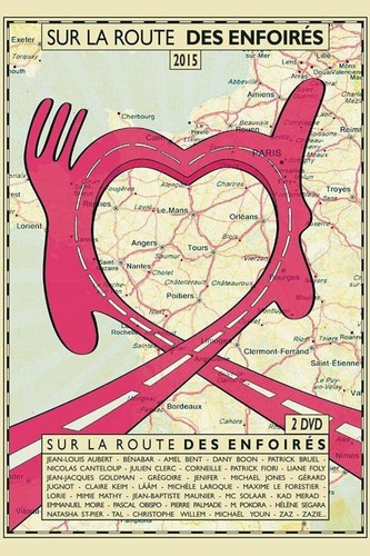 Dvd les enfoirés sur la - les,