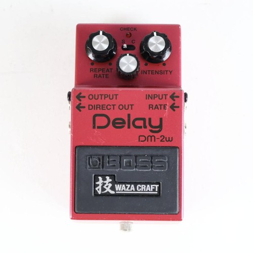 Pédale effet boss 2w - pédale, dm-2w