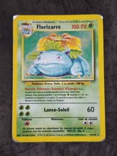 Carte Pokémon Florizarre 15/102 Holo 100 pv  France Wizzards 1999
