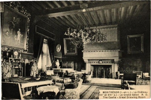 Cpa montrésor chateau - montrÉsor,