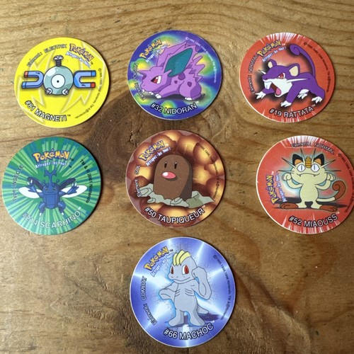 Lot pog pokémon nintendo - pog,