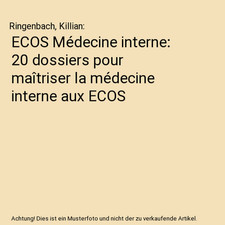 ECOS Médecine interne: 20