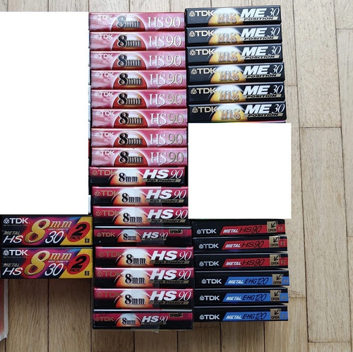 Lot cassettes hi8 - lot,