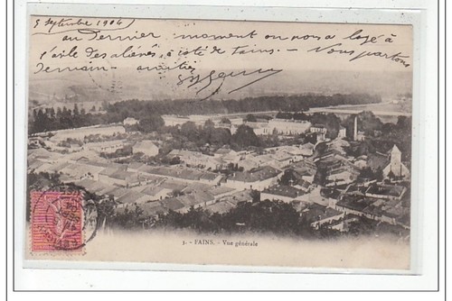 Fains vue générale - vue, très