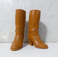 vêtement pour poupée Cathie de Bella bottes marron vintage