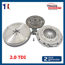 Kit 4 Pieces Embrayage Volant Moteur Rigide pour Seat Leon FR Golf 2.0 TDI 170