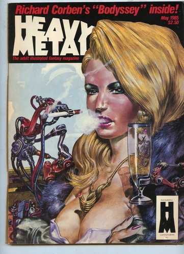 Heavy metal magazine - metal,
