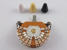 5 Voie Super Interrupteur 4 Pôle Double Plaquette Grigsby Style + 3 Couleurs De