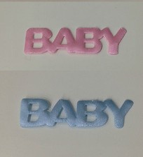 Scrapbooking Mots BABY Tissue Pour Decoration Naissance et Bapteme (10 Pieces)
