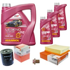MAHLE Inspection set 7 L MANNOL Legend+Première 0W-40 pour Land Rover Découverte