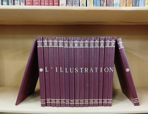 Illustration livre de - le,