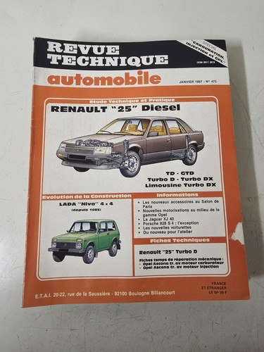 Revue technique automobile - revue,