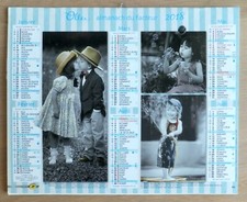 Almanach du Facteur 2018 - Calendrier Oller - Les Enfants - Doubs (25)