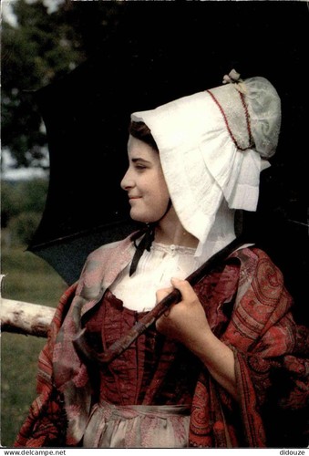 Carte postale folklore - -,