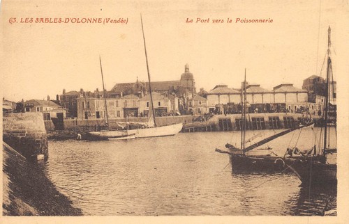 Cpa les sables olonne - cpa, 85