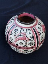 ancien vase boule art deco ceramique antilope cazaux ? Poterie