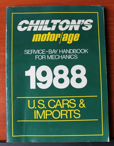 Chilton motor age - chilton's, motor/age