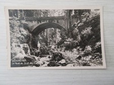 CP CARTE POSTALE VOSGES GERARDMER Le PONT du SAUT des CUVES - Ecrite en 1955