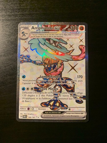 Carte pokémon amphinobi ex - carte,