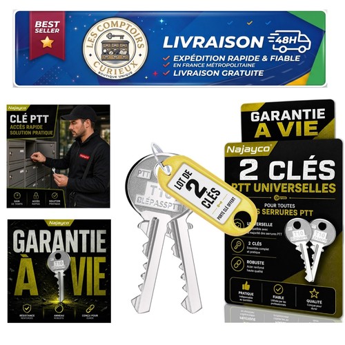 Clés passe partout ptt - ptt, t10