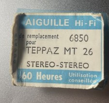 ZAFIRA 6850 Saphir  Teppaz MT26 Needle stylus platine vinyle disque