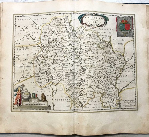 C1645 blaeu carte ancienne - carte,