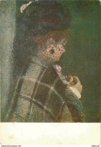 Carte postale art - carte, peinture