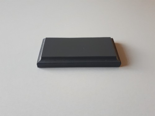 Socle bois peint gris - bois, en