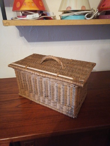 Petit panier valisette osier - valisette,