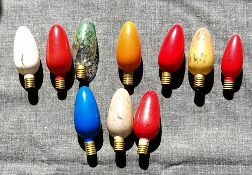 Lot anciennes ampoules - 10,