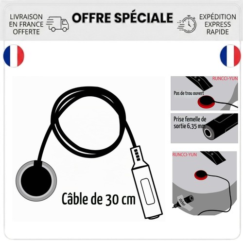 Micro piezo guitare acoustique - micro,