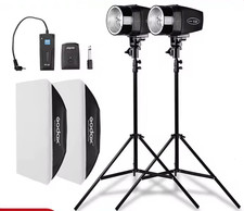 2X K-180A Strobe Light Kit