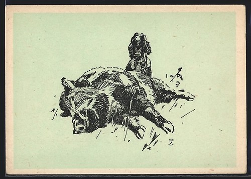 Carte postale artiste - carte,