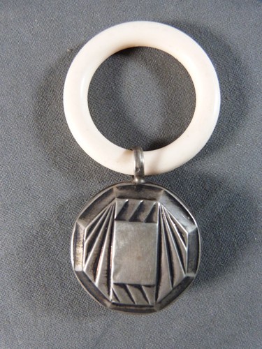 Hochet argent massif - en, art