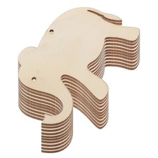  30 Pcs Rondelles Bois