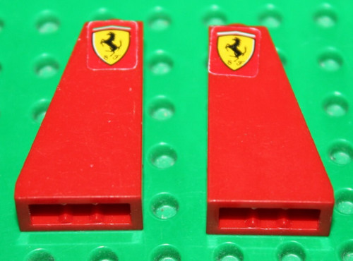 Lego red slope - red,