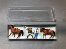 Preiser HO, Ref 10501, Personnages et chevaux + BO !!