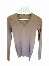 Pull Laine Taupe Uniqlo Taille XS